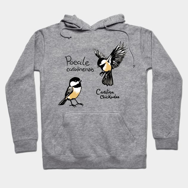 Carolina Chickadee Hoodie by Meganopteryx